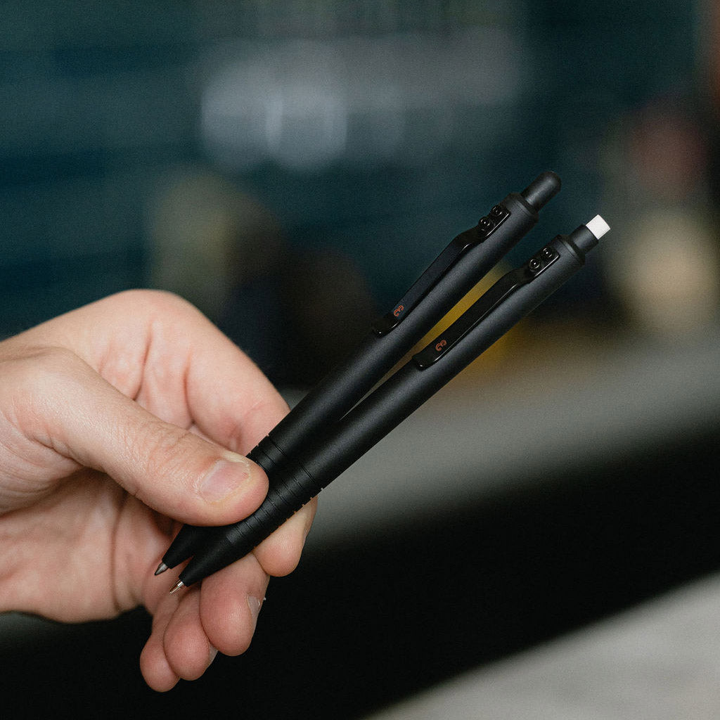 New Black Super Matte Grafton Mechanical Pencil