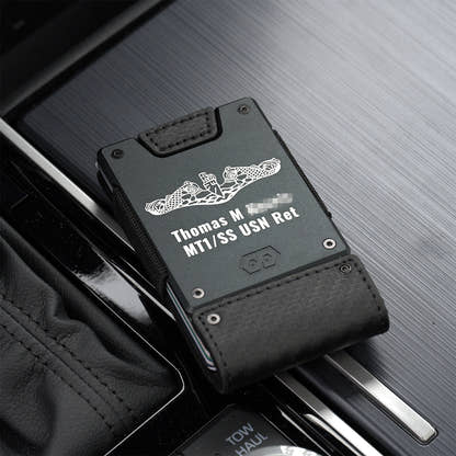 Custom Engraved PROOF Wallet | Upload an Image or Add Text