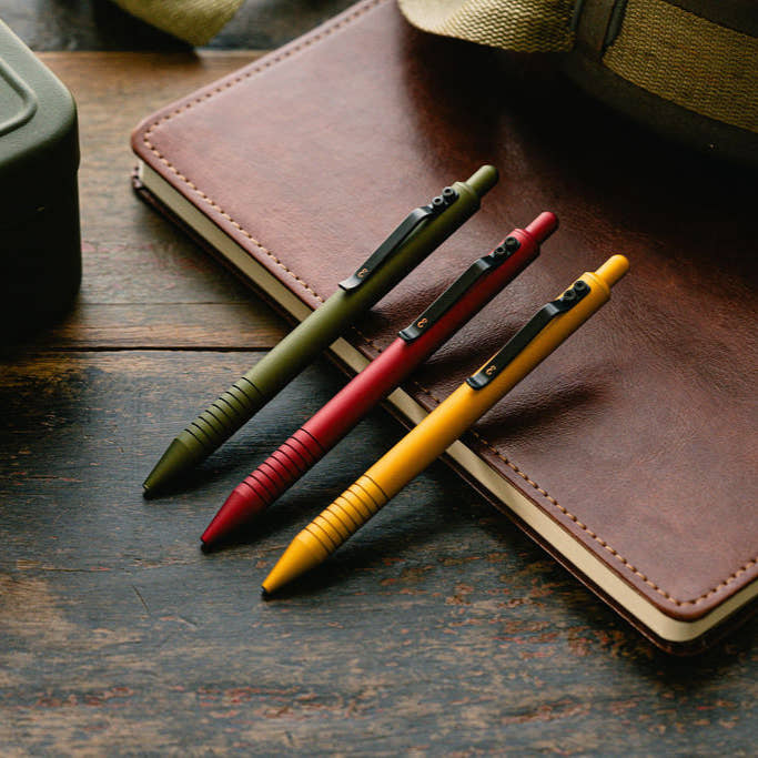New Super Matte Grafton Pens | Military Grade Tactical EDC Executive Pens | New Oxblood