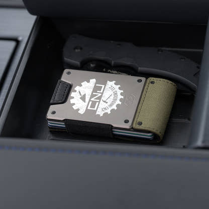 Custom Engraved PROOF Wallet | Upload an Image or Add Text