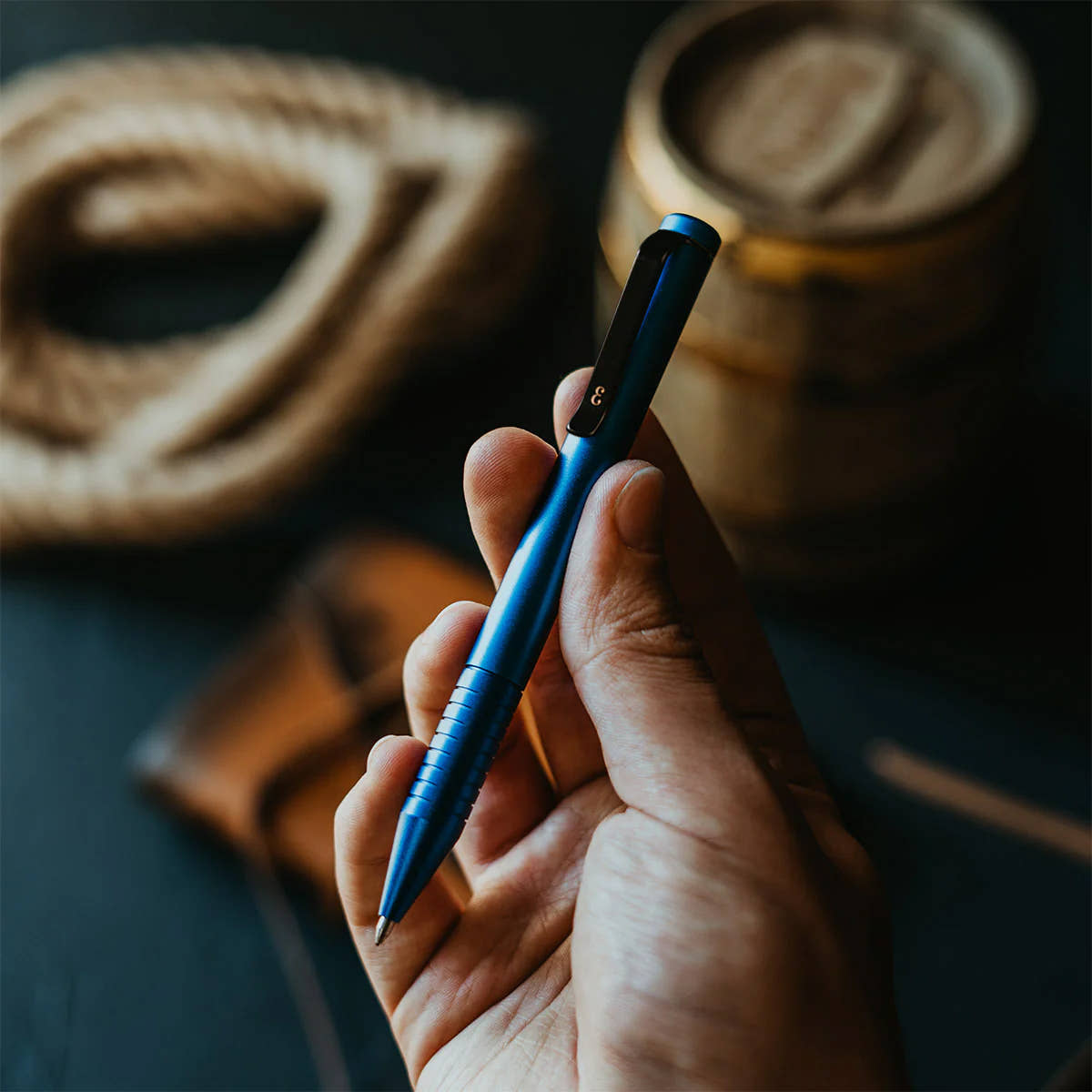 The Grafton Mini Twist Pen — Compact Twist-Action EDC Pen | Aegean