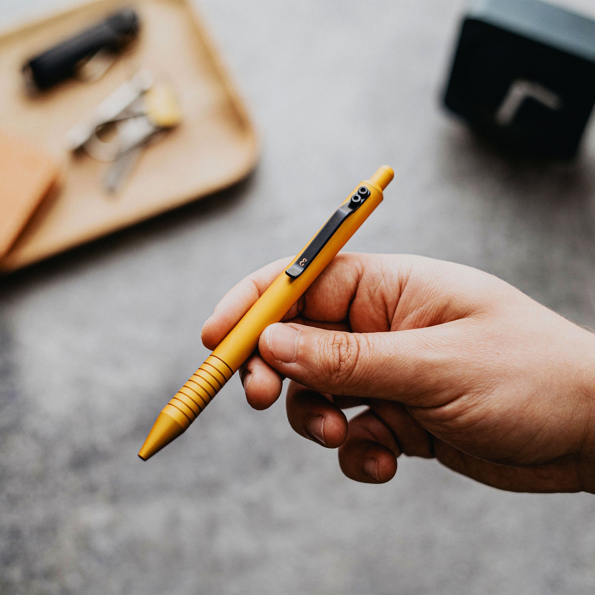 Amber EDC Pen