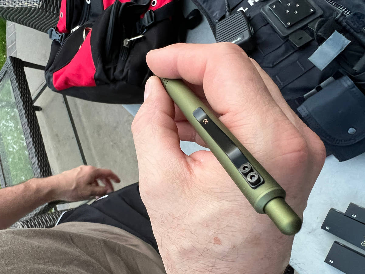 OD Green Super Matte Grafton in hand