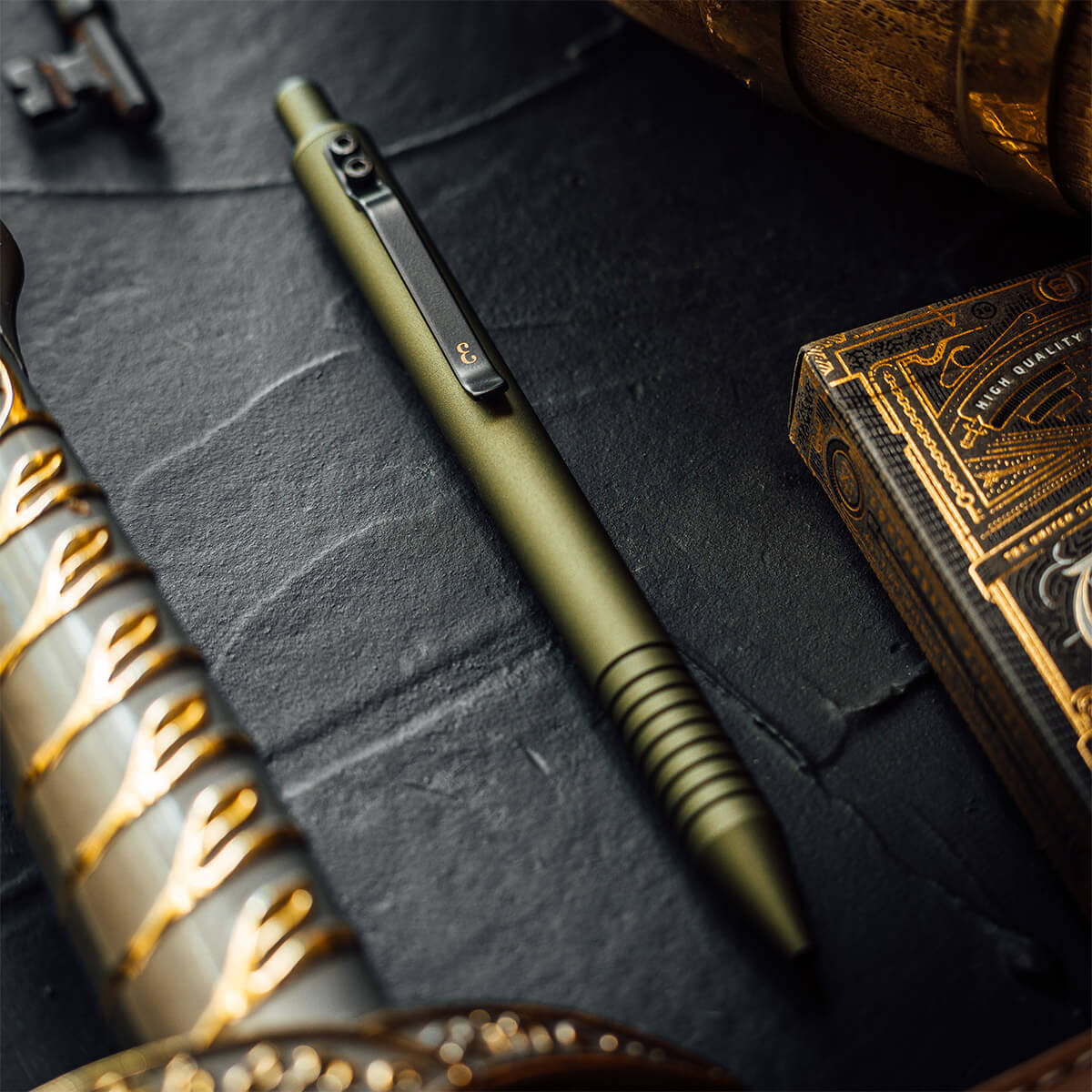 Grafton Pen | New Super Matte OD Green