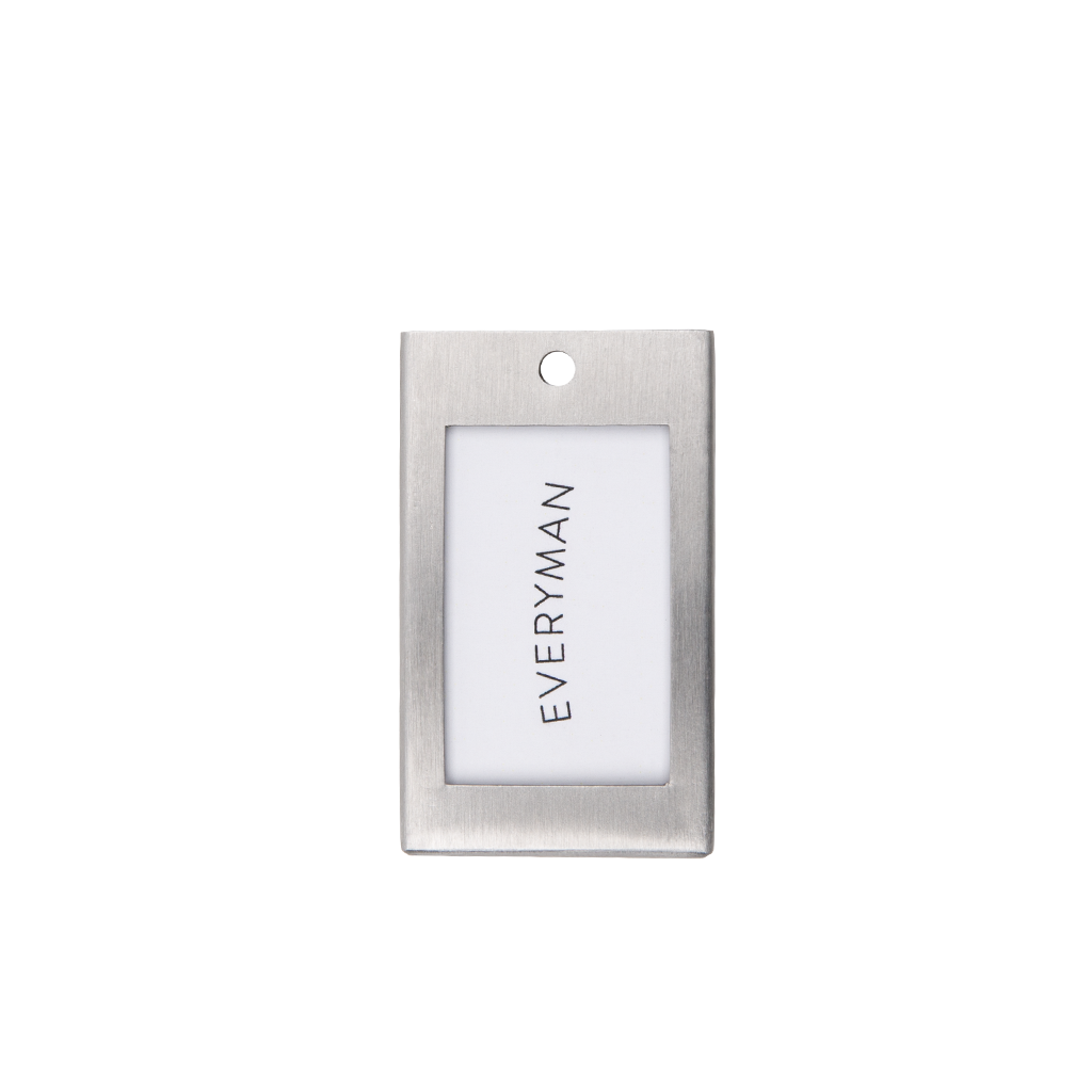 Hideout Gear Tag | Silver
